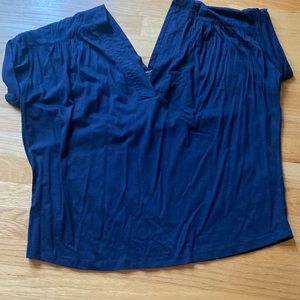 Banana Republic Navy Blue Women's Top